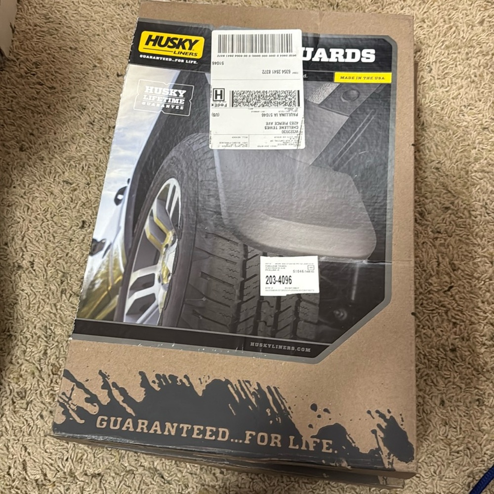 Husky mudflaps… universal ones